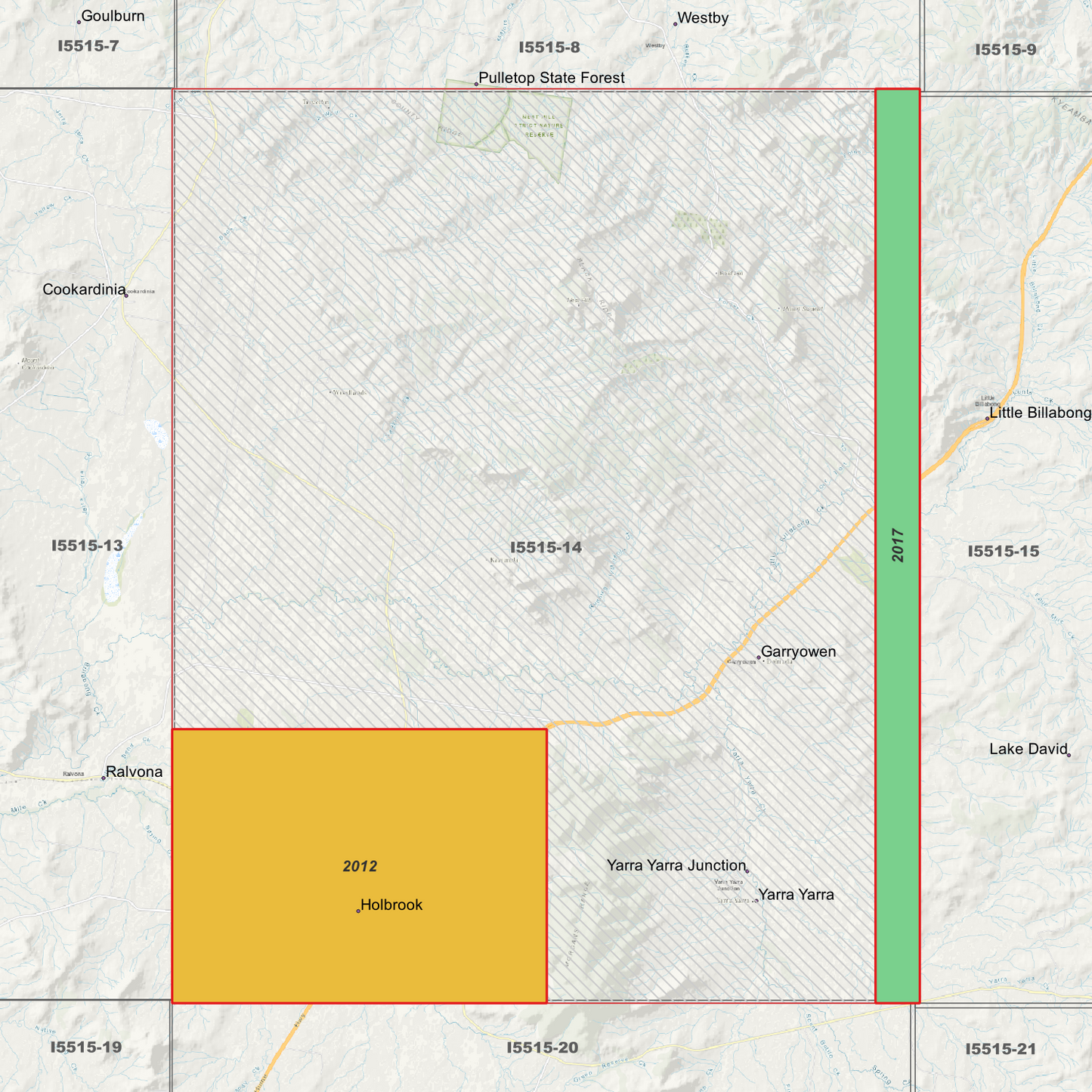 Holbrook 1m, 2m & 5m Digital Elevation Models (I5515-14)