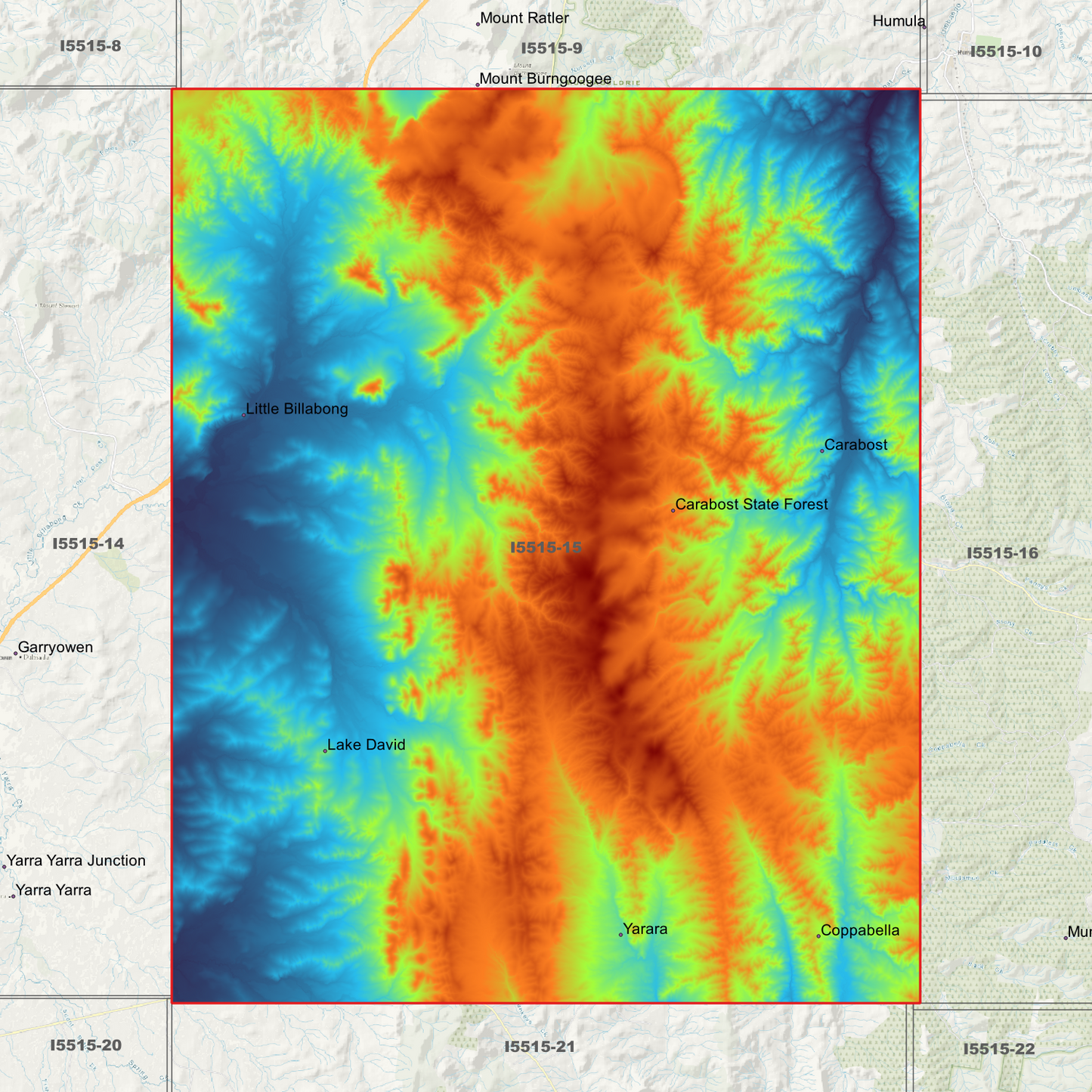 Carabost 2m Digital Elevation Models (I5515-15)