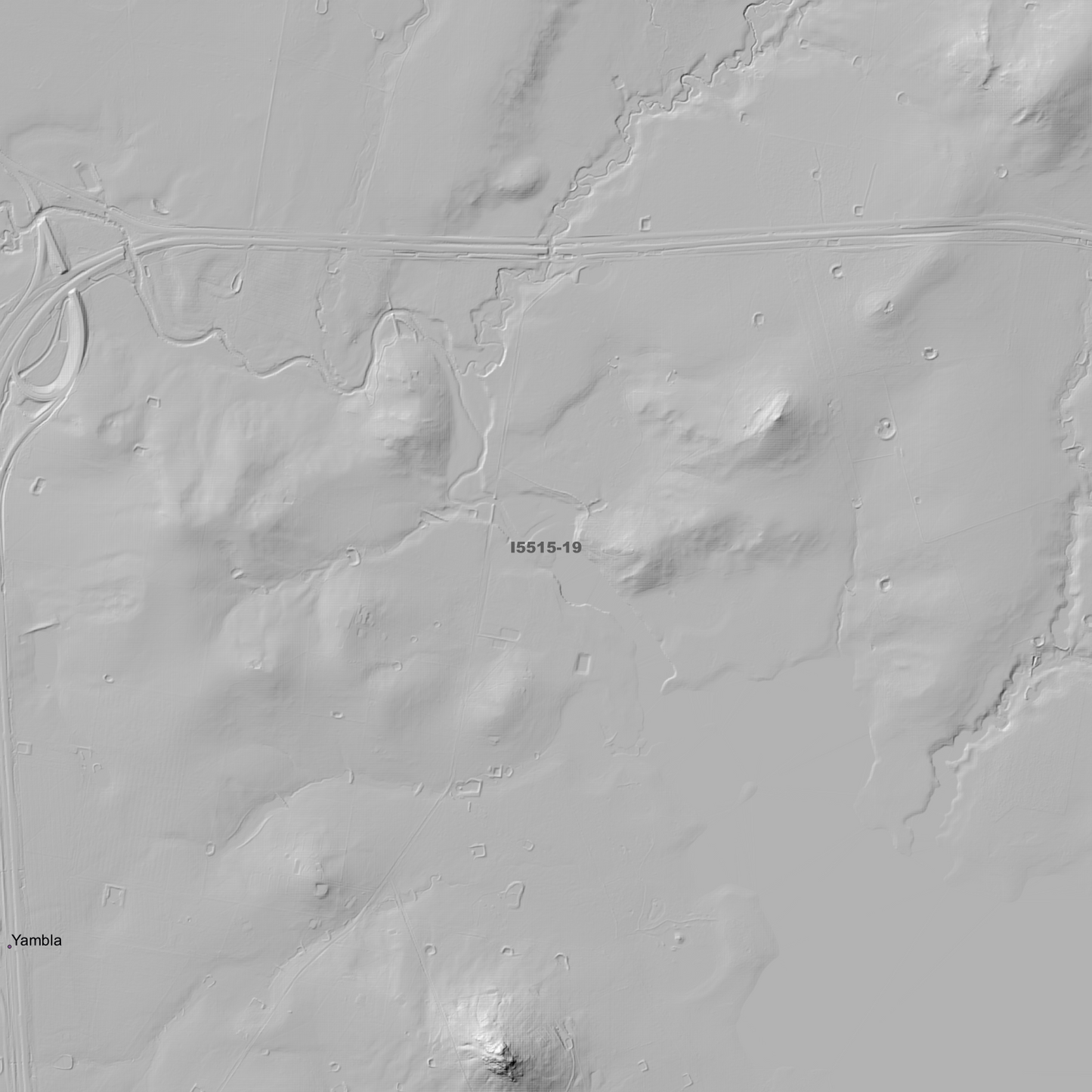 Table Top 1m, 2m & 5m Digital Elevation Models (I5515-19)