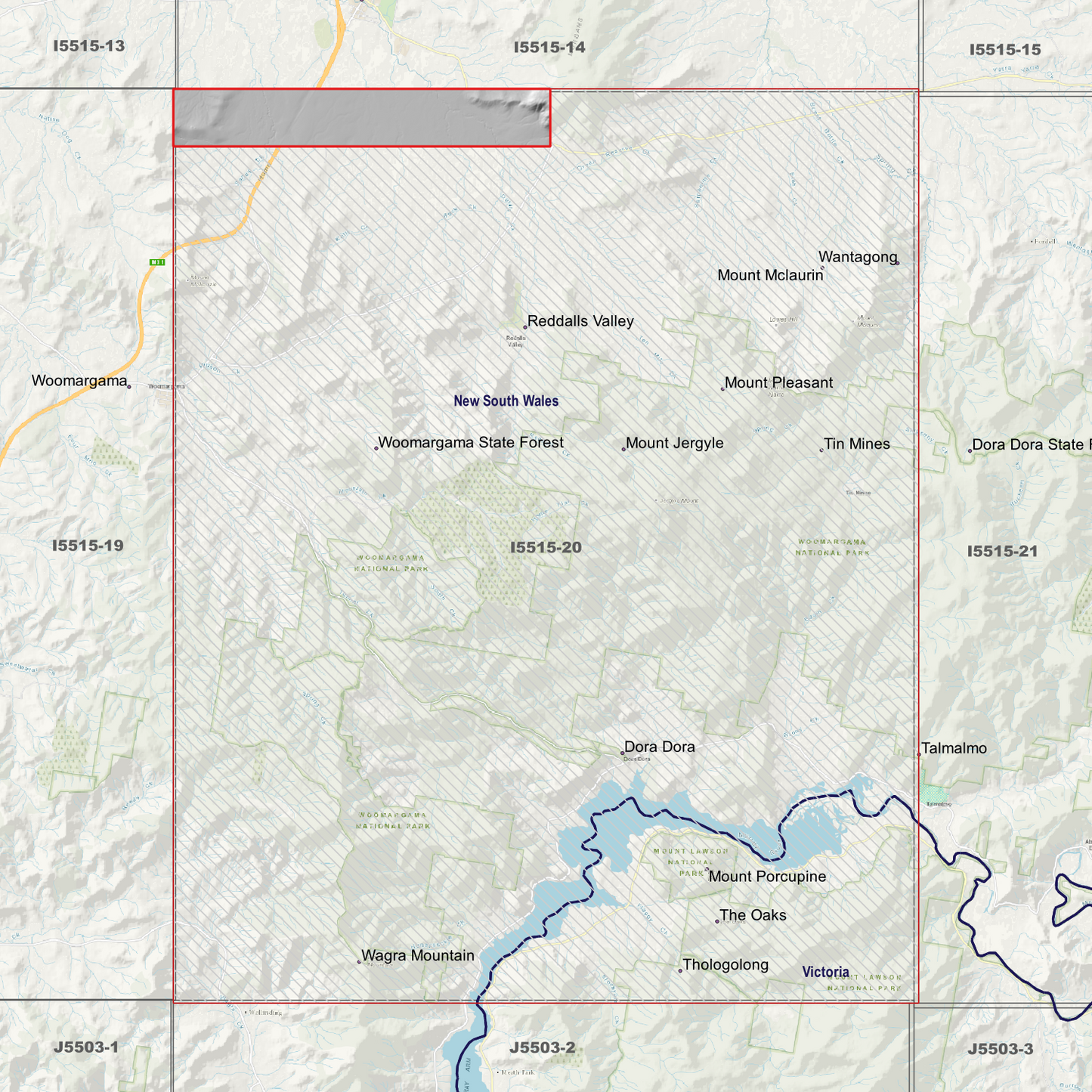 Porcupine 1m, 2m & 5m Digital Elevation Models (I5515-20)