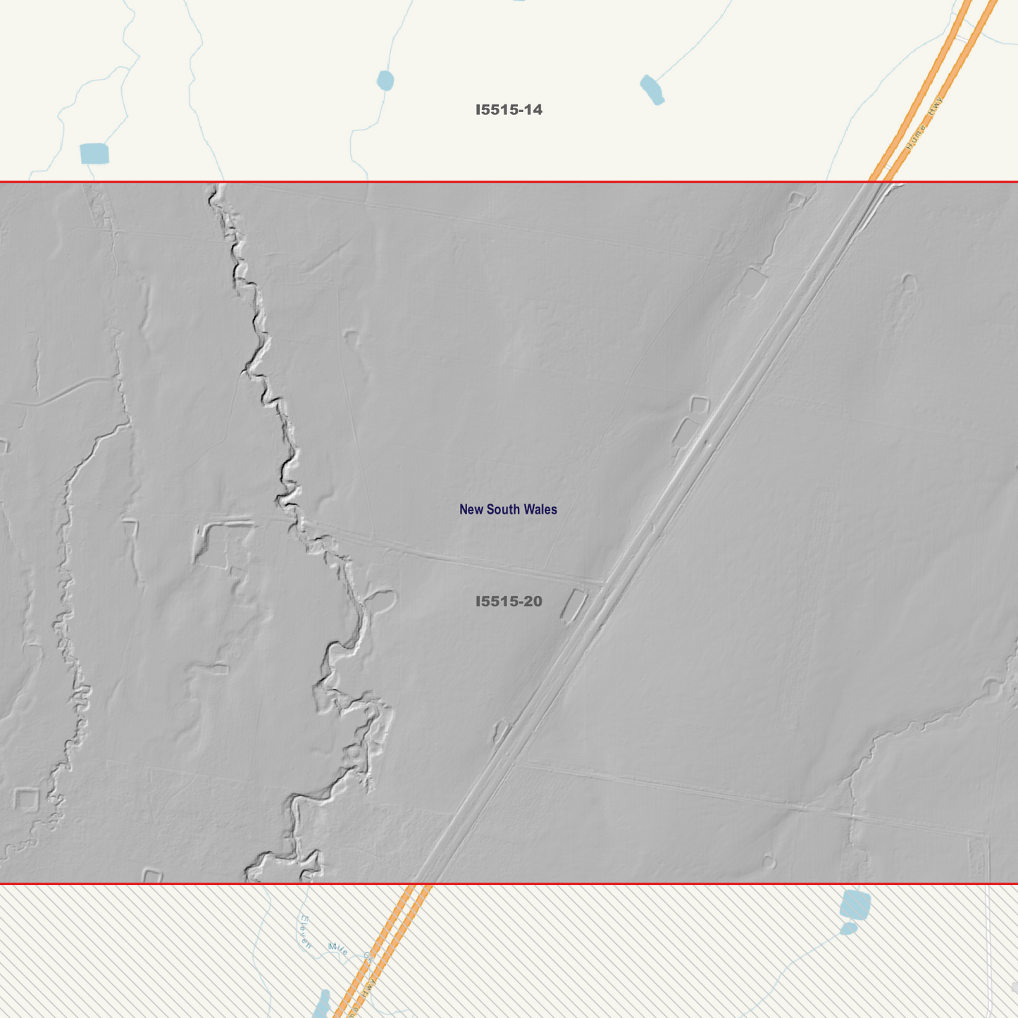 Porcupine 1m, 2m & 5m Digital Elevation Models (I5515-20)