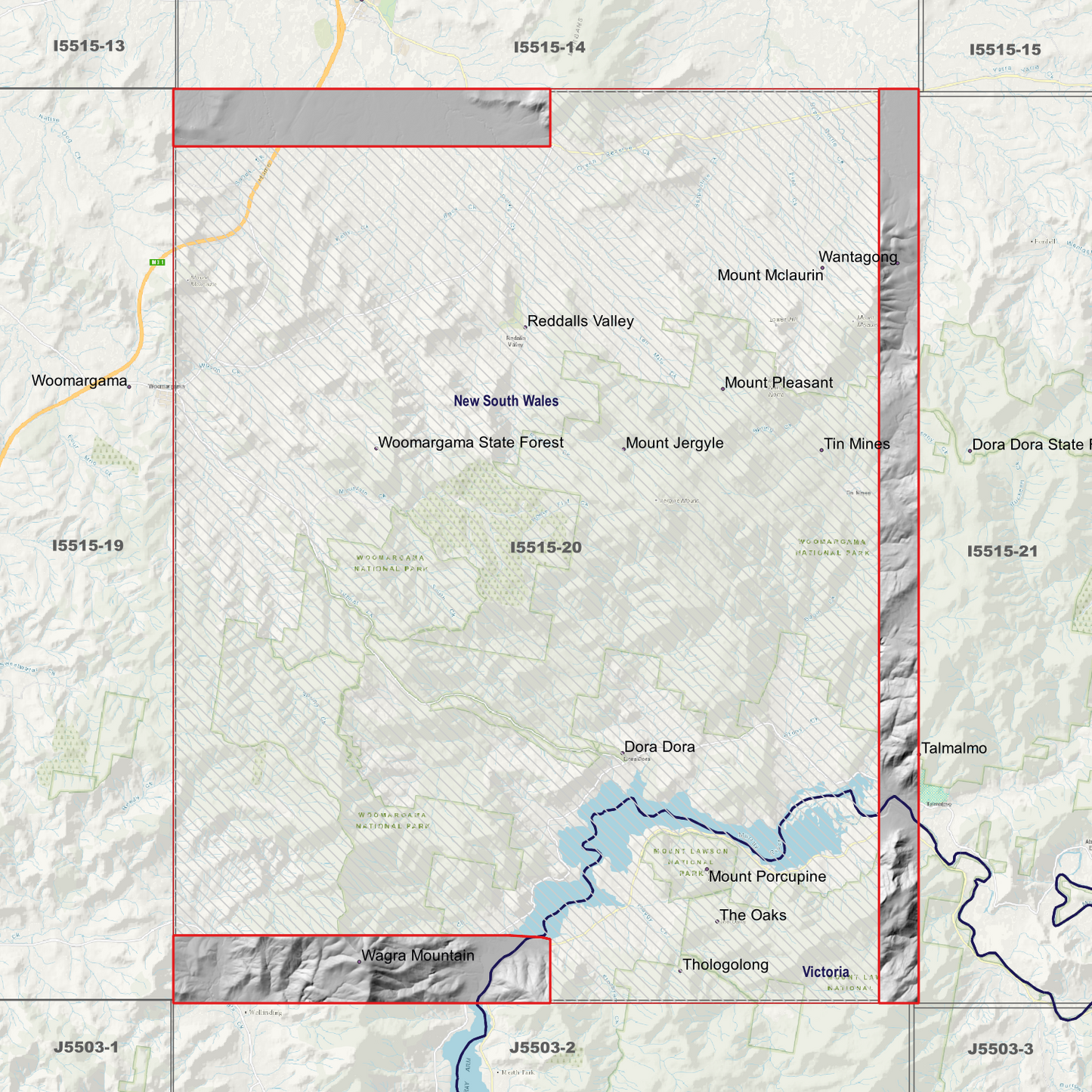 Porcupine 1m, 2m & 5m Digital Elevation Models (I5515-20)