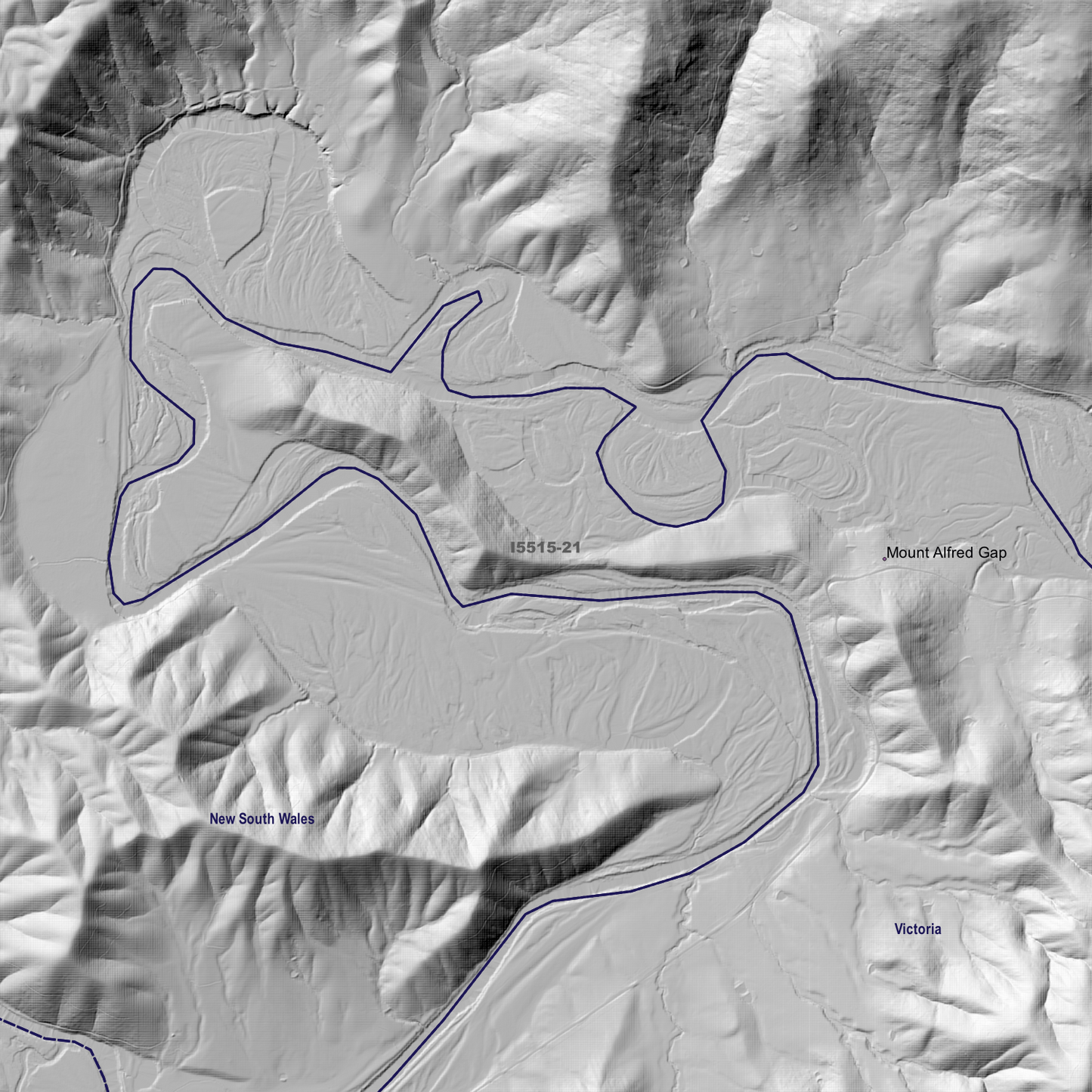 Mount Alfred 2m Digital Elevation Models (I5515-21)