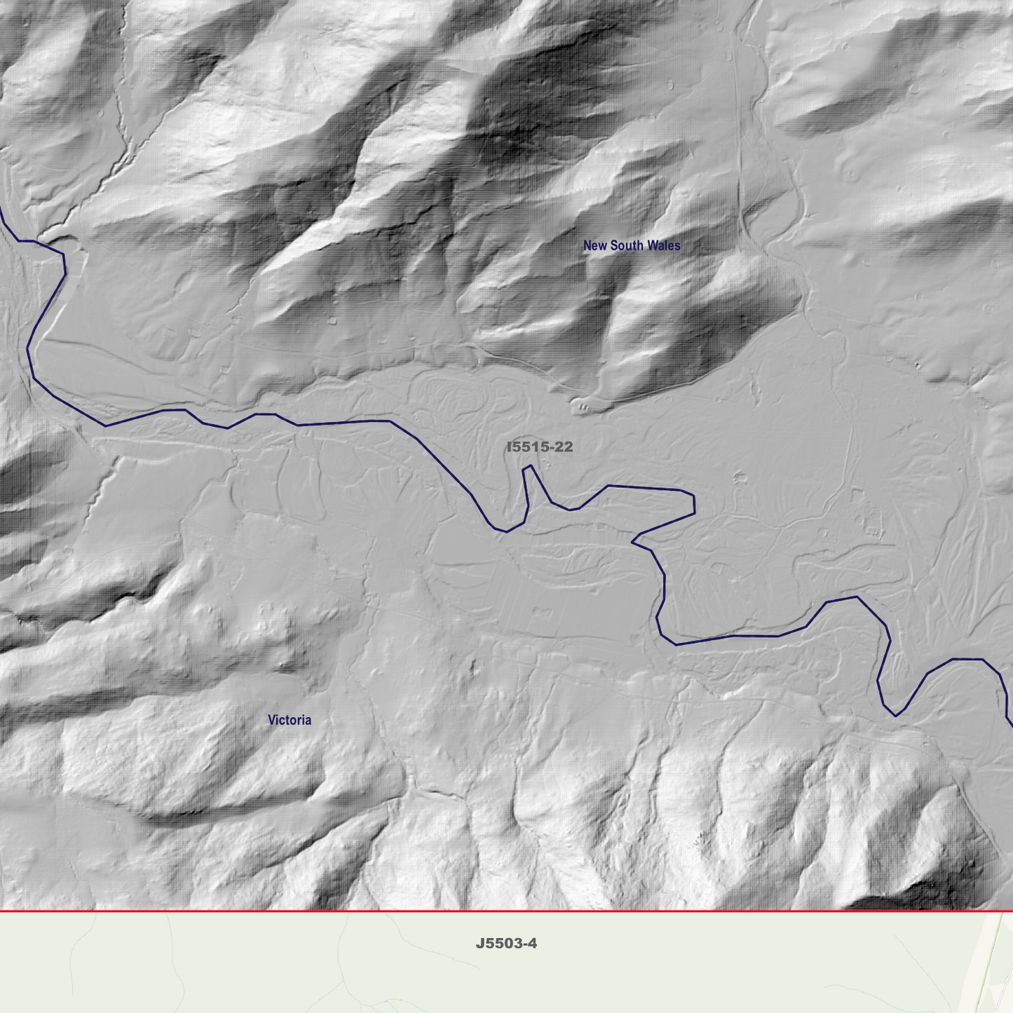 Mannus 1m & 2m Digital Elevation Models (I5515-22)