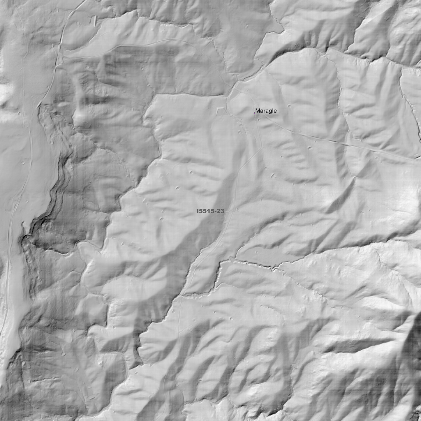 Tumbarumba 1m & 2m Digital Elevation Models (I5515-23)
