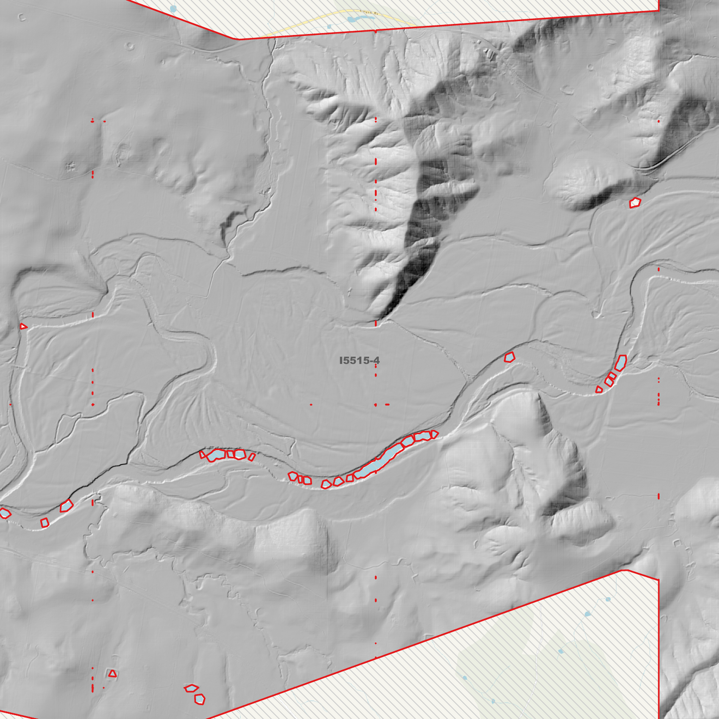 Nangus 1m, 2m & 5m Digital Elevation Models (I5515-4)