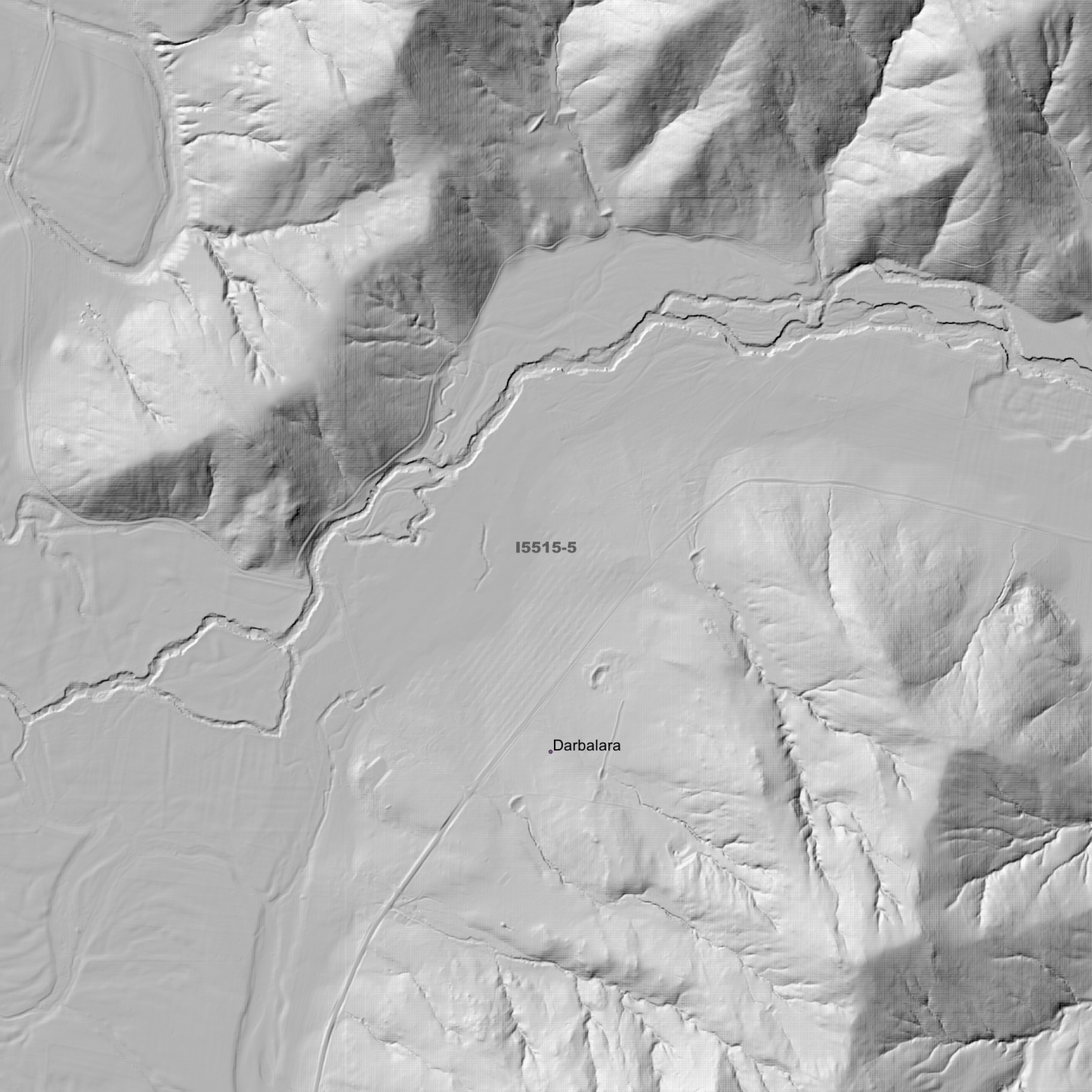 Gundagai 1m & 2m Digital Elevation Models (I5515-5)