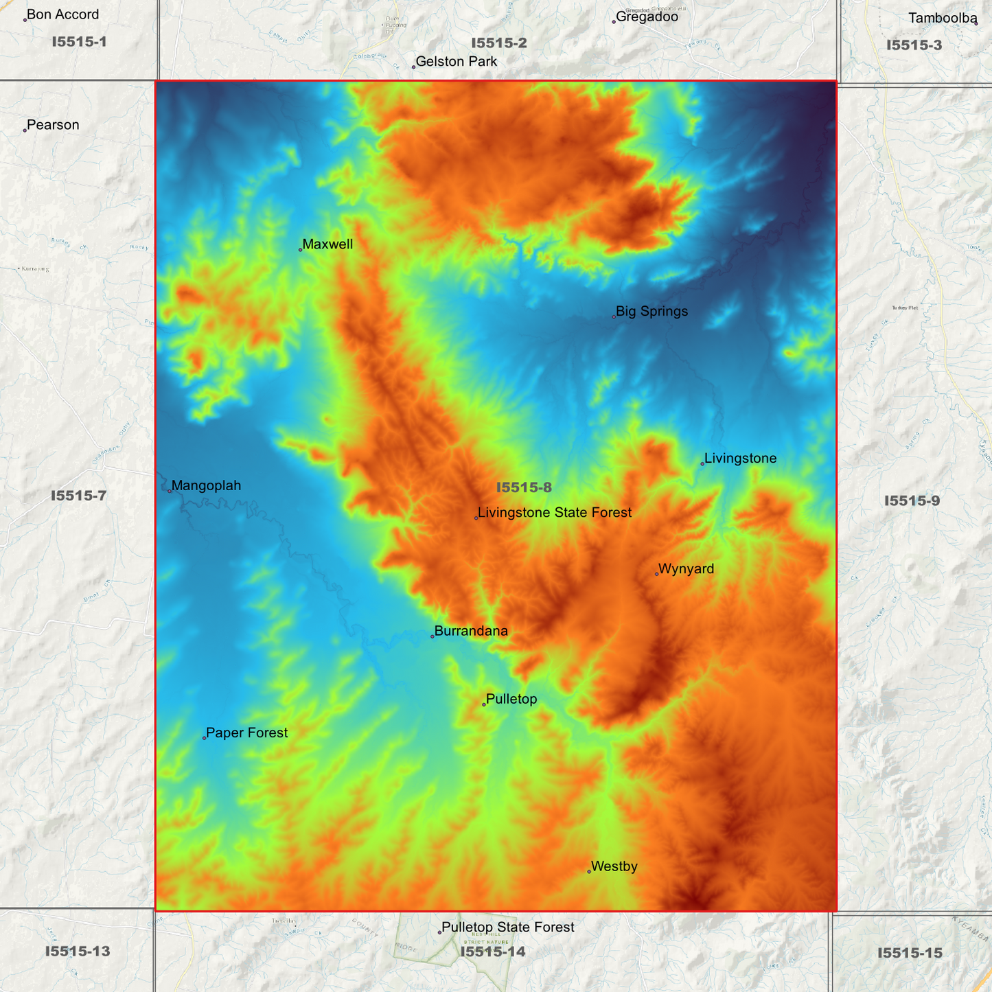 Livingstone 1m & 5m Digital Elevation Models (I5515-8)