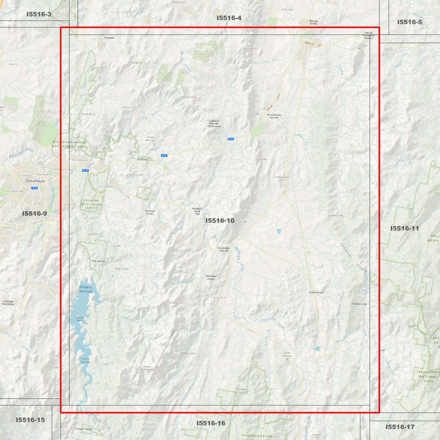 Carwoola 1m Digital Elevation Model (I5516-10)