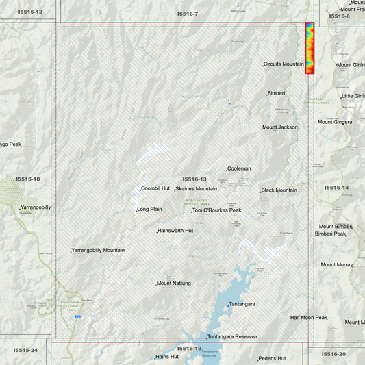 Tantangara 1m Digital Elevation Model (I5516-13)