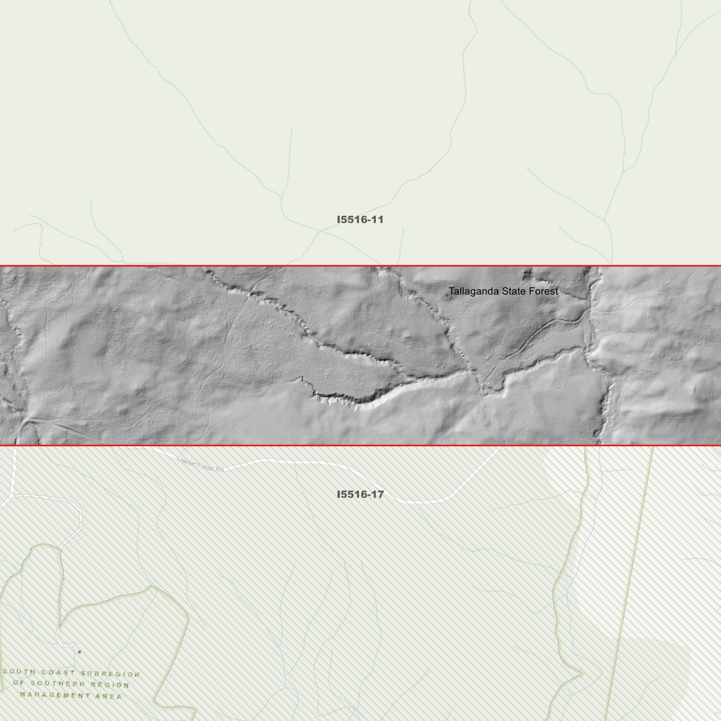 Berlang 1m & 2m Digital Elevation Models (I5516-17)