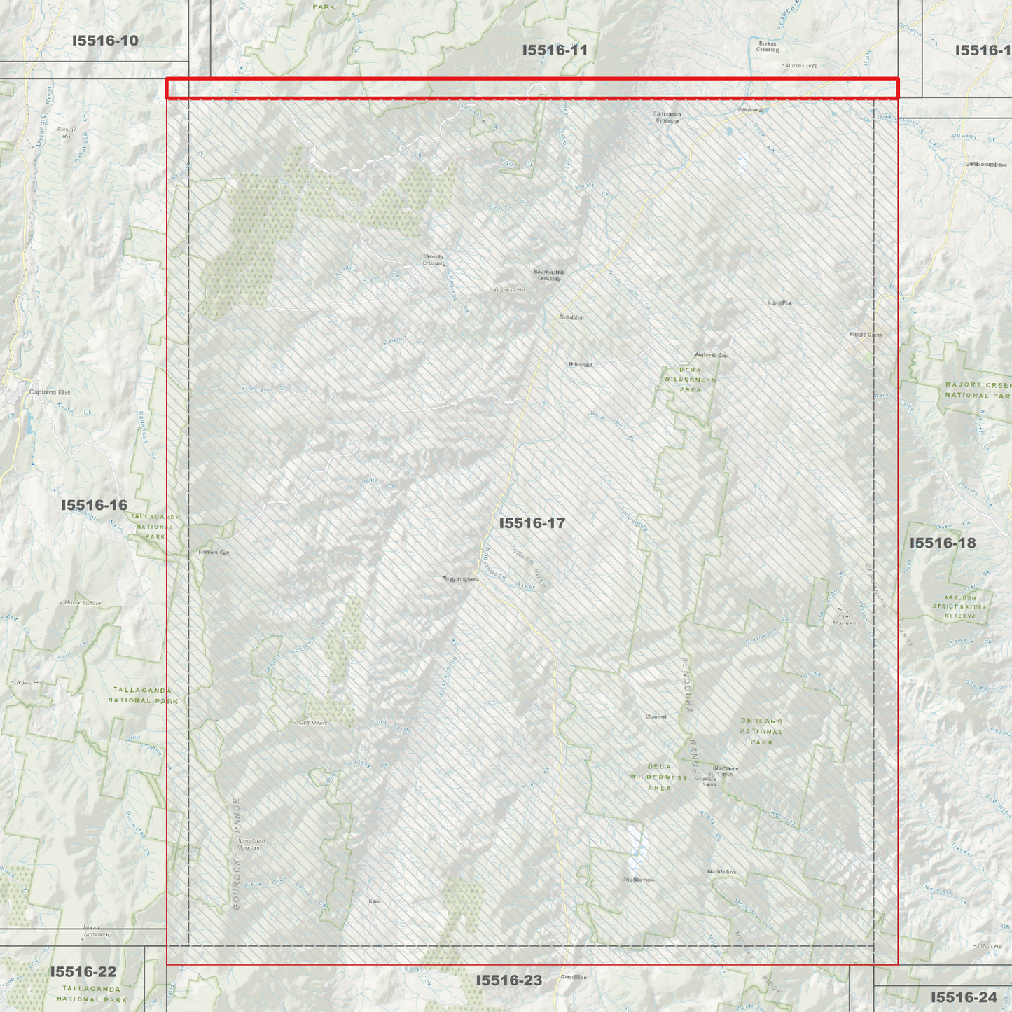 Berlang 1m Digital Elevation Model (I5516-17)