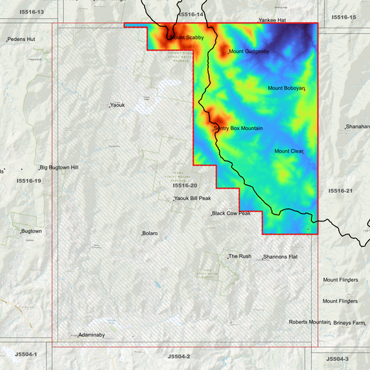 Adaminaby 1m Digital Elevation Model (I5516-20)