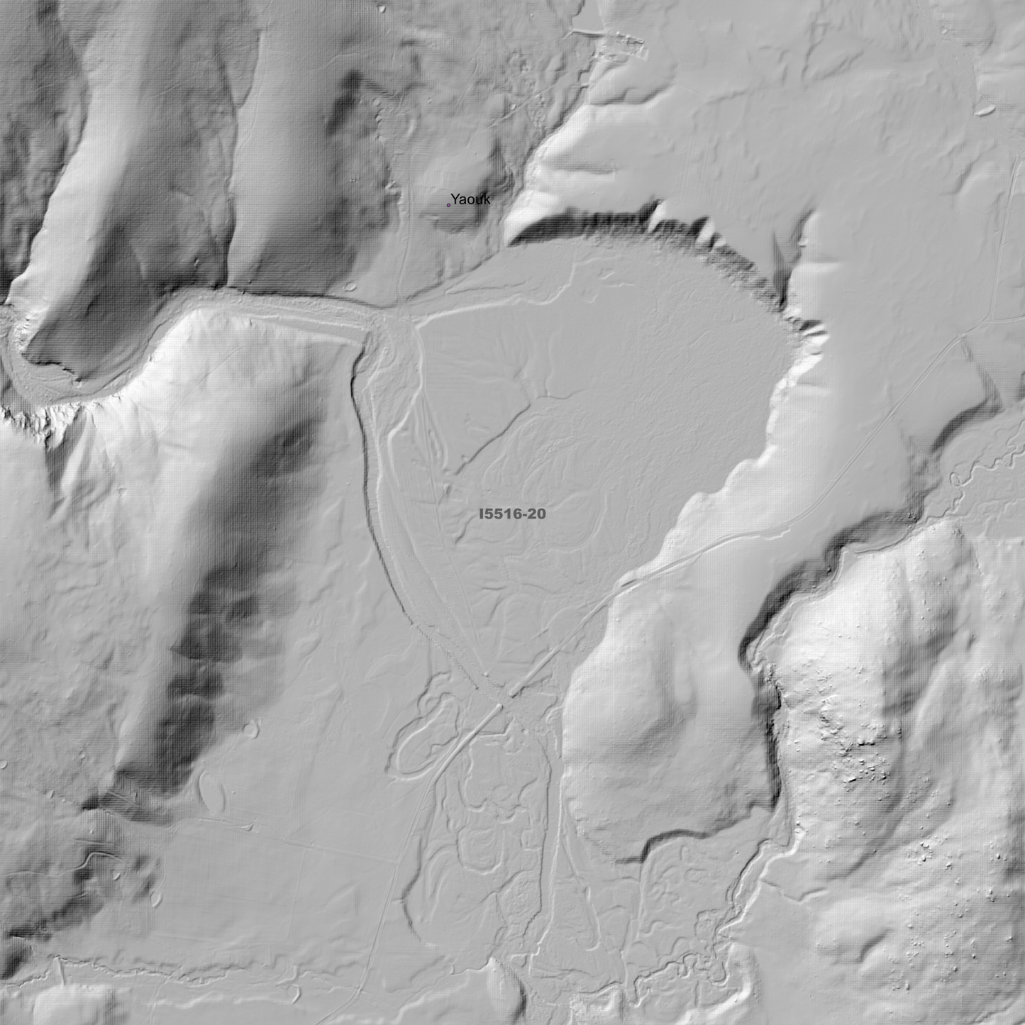 Adaminaby 1m Digital Elevation Models (I5516-20)