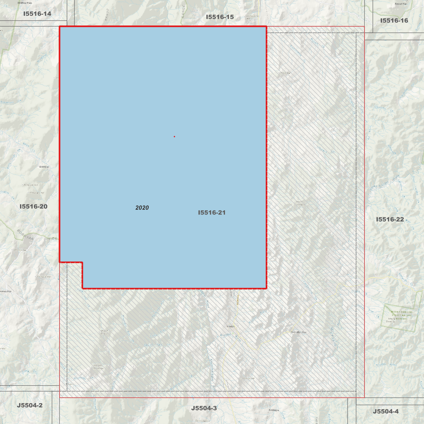 Bredbo 1m Digital Elevation Model (I5516-21)