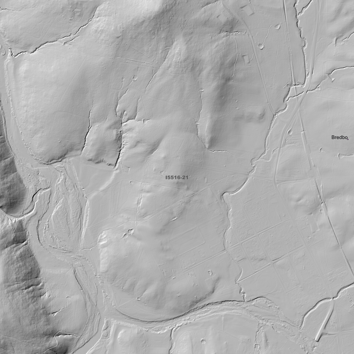 Bredbo 1m & 2m Digital Elevation Models (I5516-21)