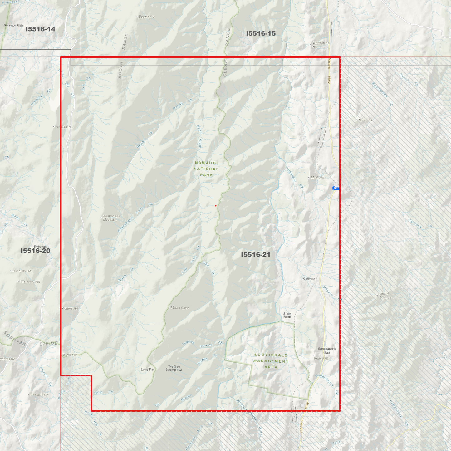Bredbo 1m Digital Elevation Model (I5516-21)