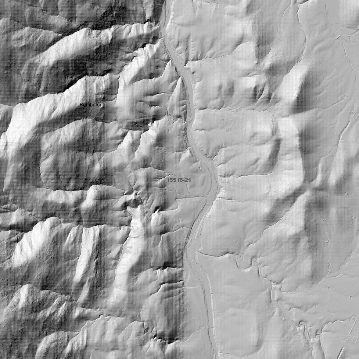 Bredbo 1m & 2m Digital Elevation Models (I5516-21)