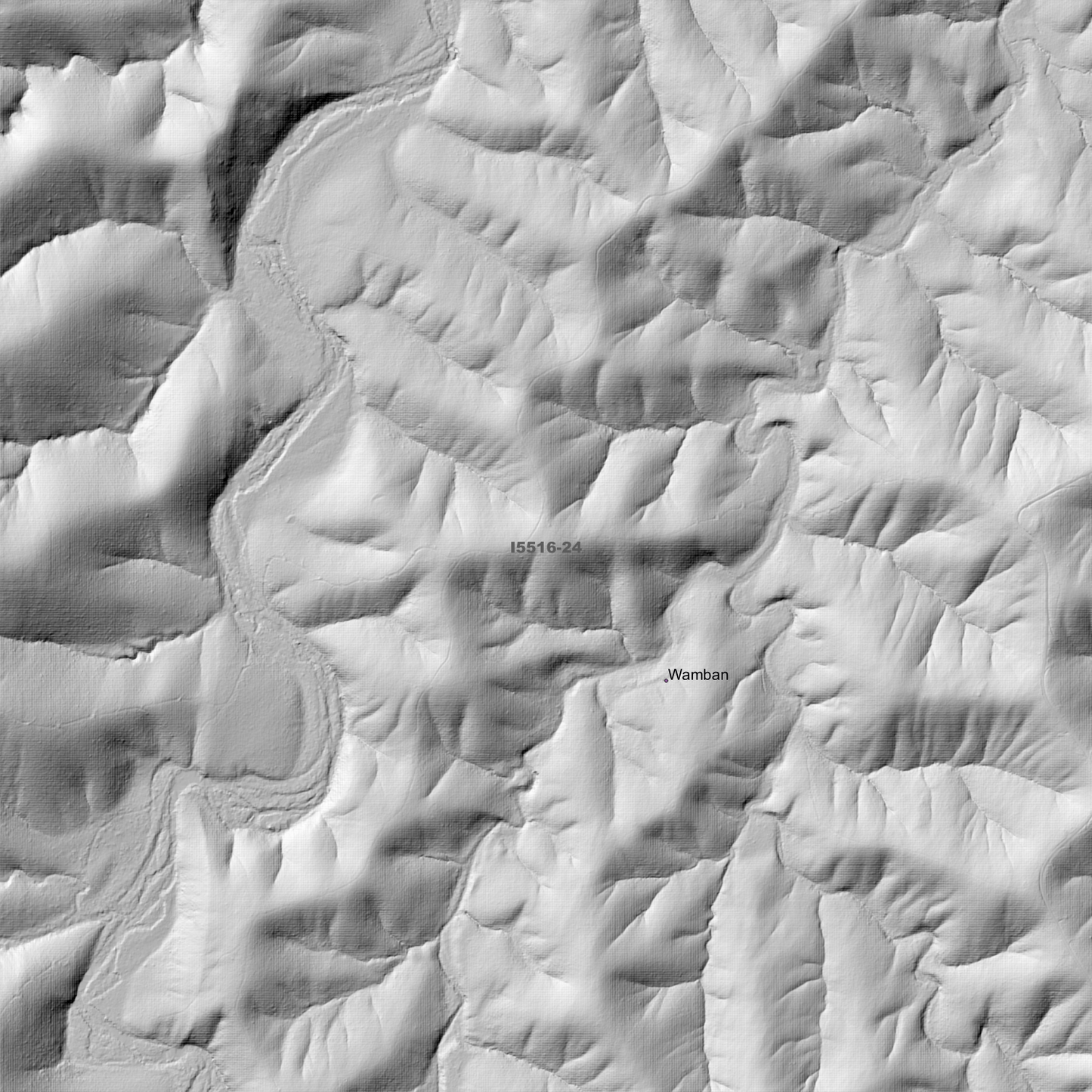 Deua 1m & 2m Digital Elevation Models (I5516-24)