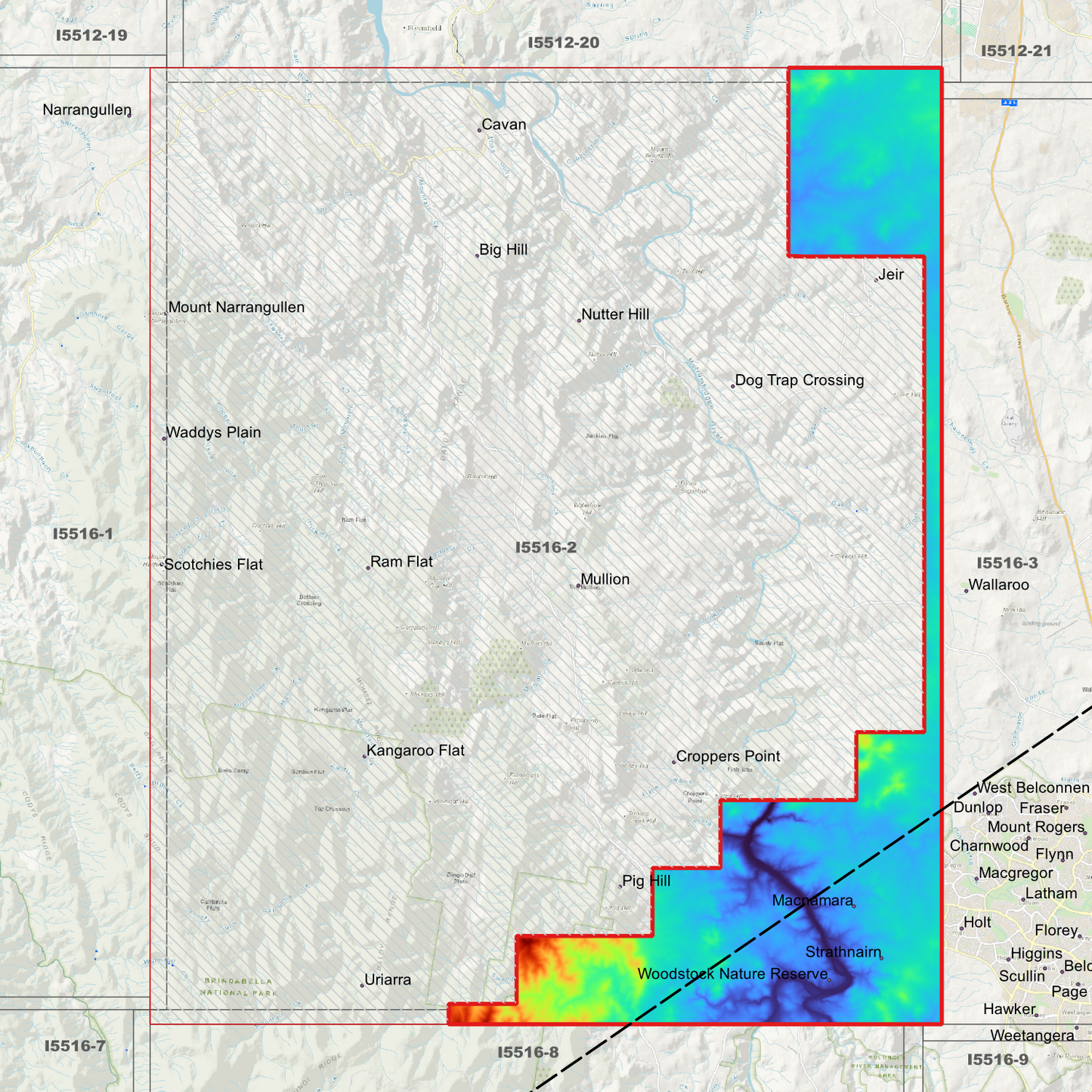Cavan 1m Digital Elevation Model (I5516-2)