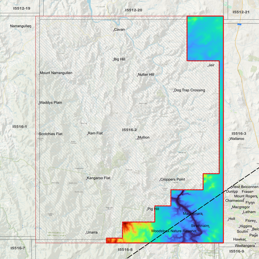 Cavan 1m Digital Elevation Model (I5516-2)