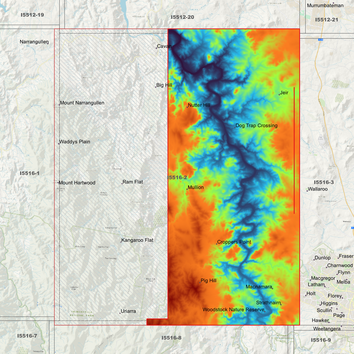Cavan 1m & 2m Digital Elevation Models (I5516-2)