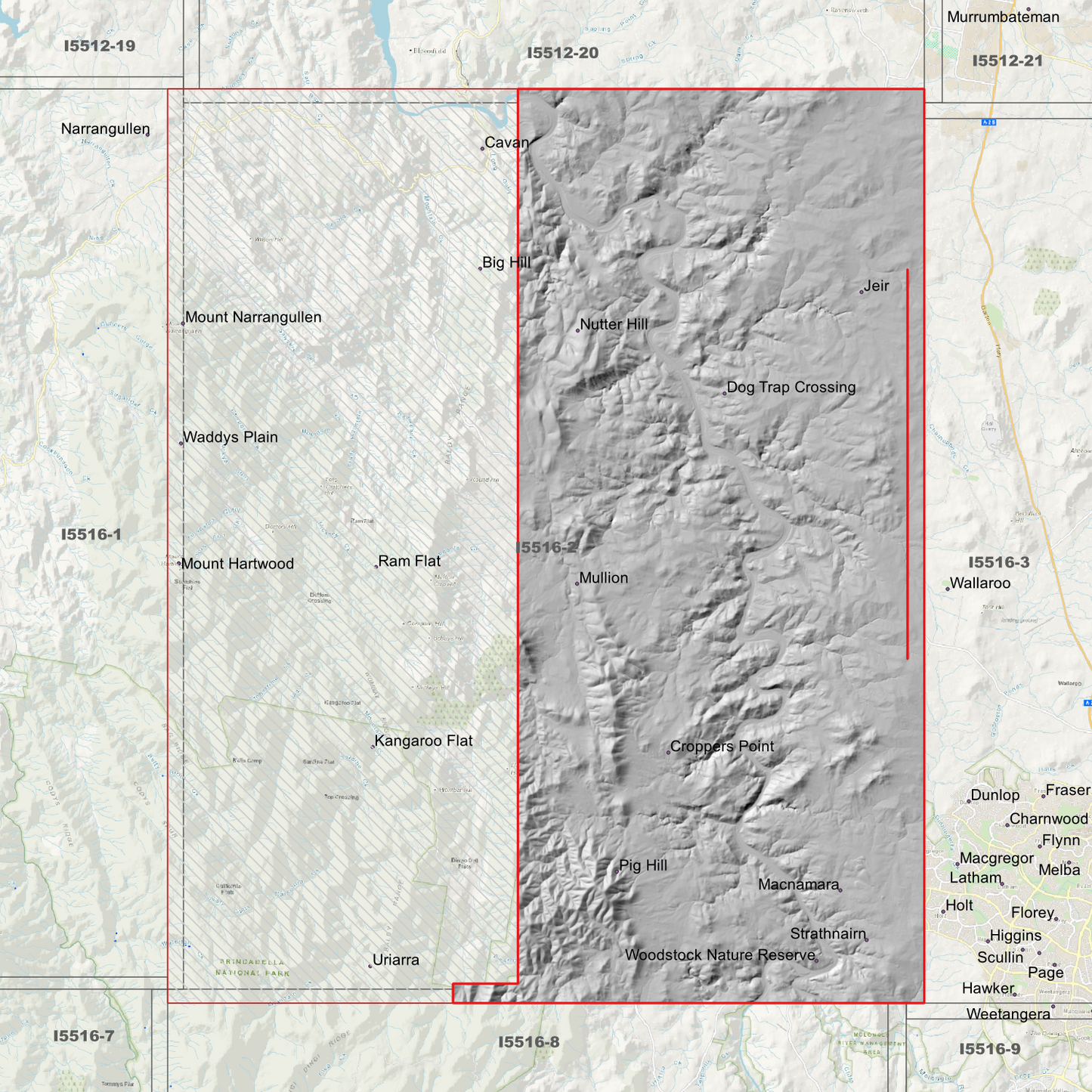 Cavan 1m & 2m Digital Elevation Models (I5516-2)