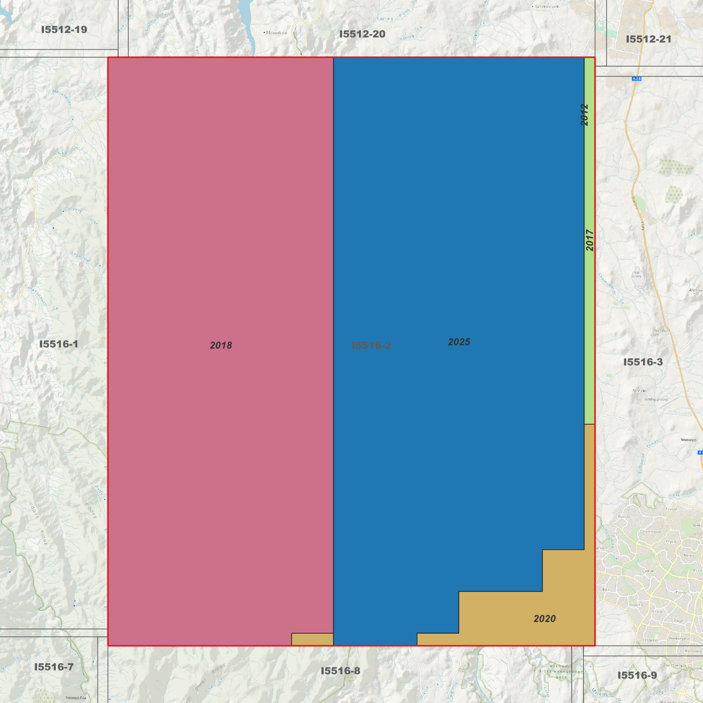 Cavan 1m & 2m Digital Elevation Models (I5516-2)