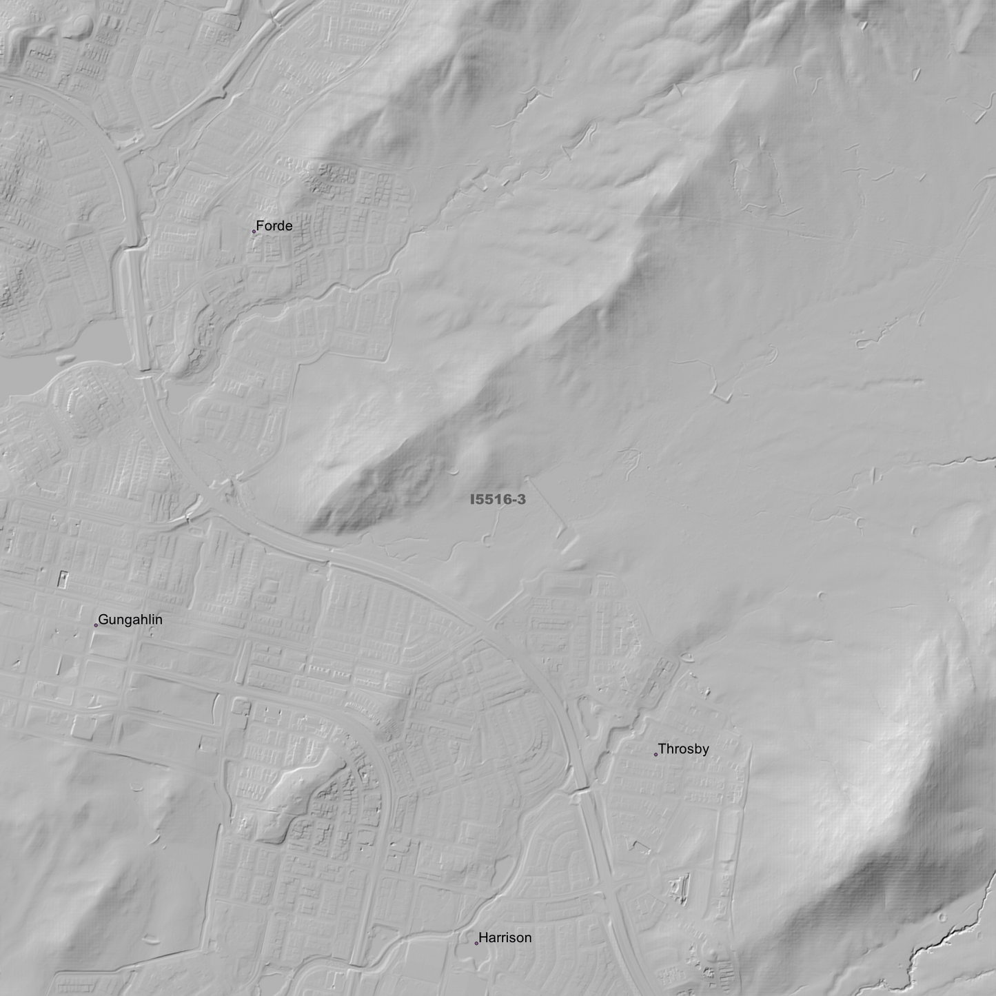 Ngunnawal 1m Digital Elevation Models (I5516-3)