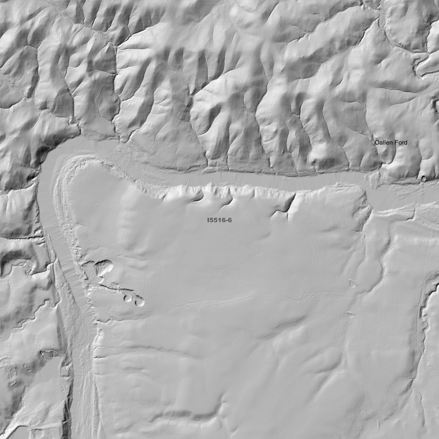 Oallen 1m Digital Elevation Models (I5516-6)