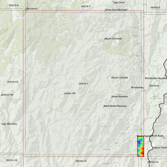 Bramina 1m Digital Elevation Model (I5516-7)