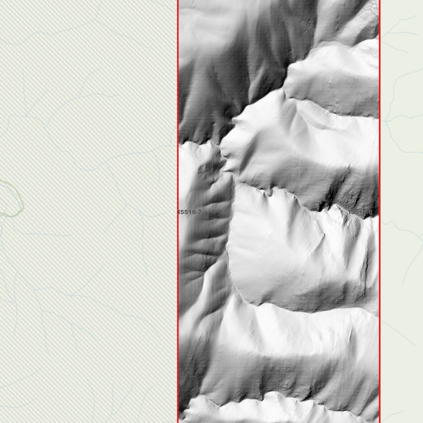 Bramina 1m Digital Elevation Model (I5516-7)