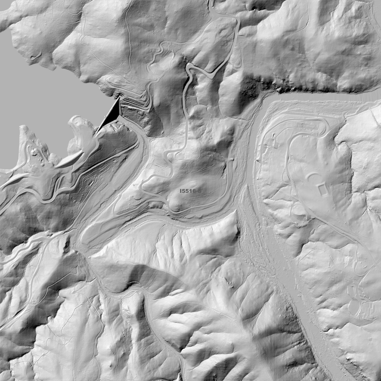 Brindabella 1m Digital Elevation Model (I5516-8)