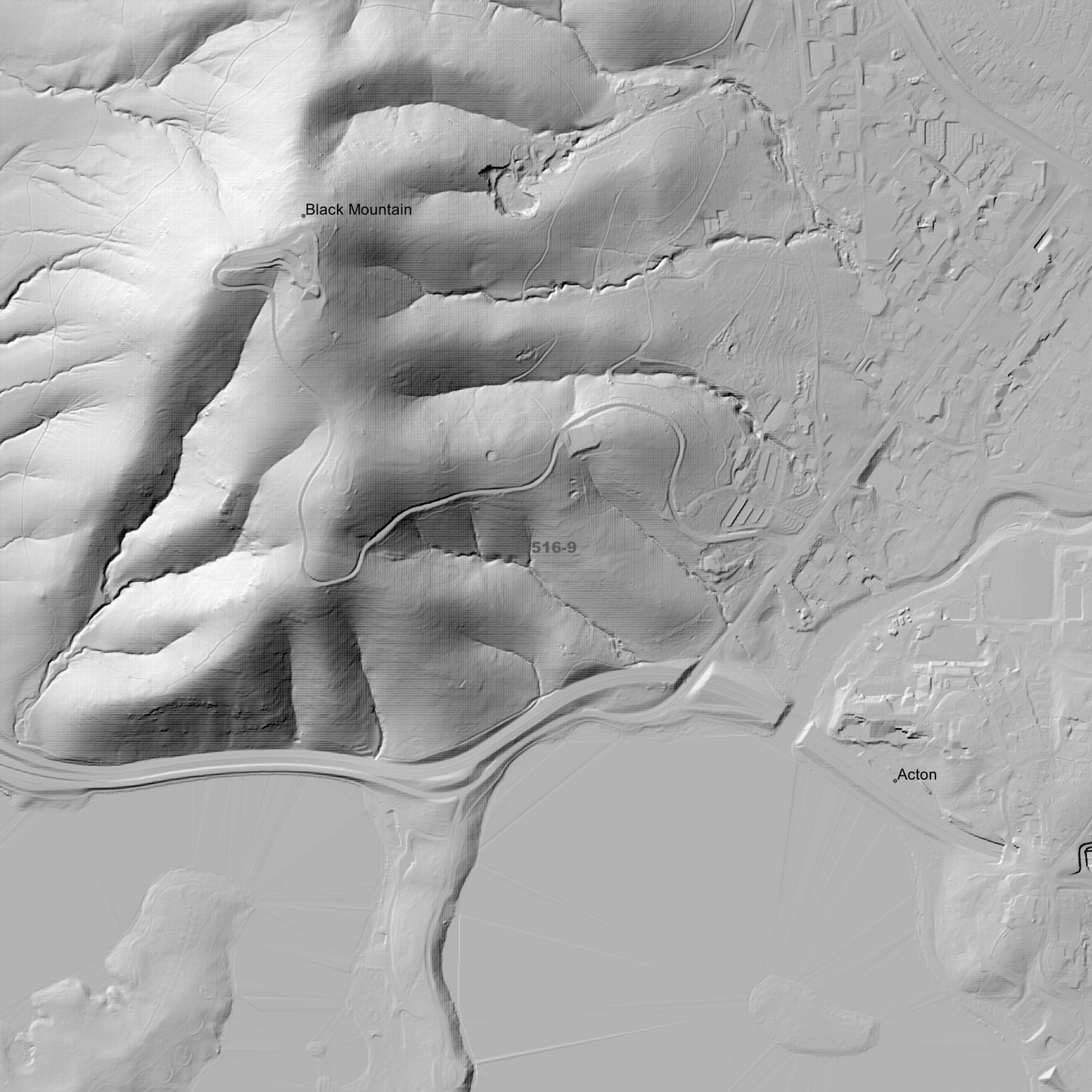 Canberra 1m Digital Elevation Models (I5516-9)