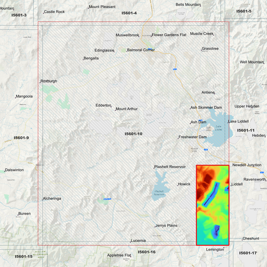 Muswellbrook 1m Digital Elevation Model (I5601-10)