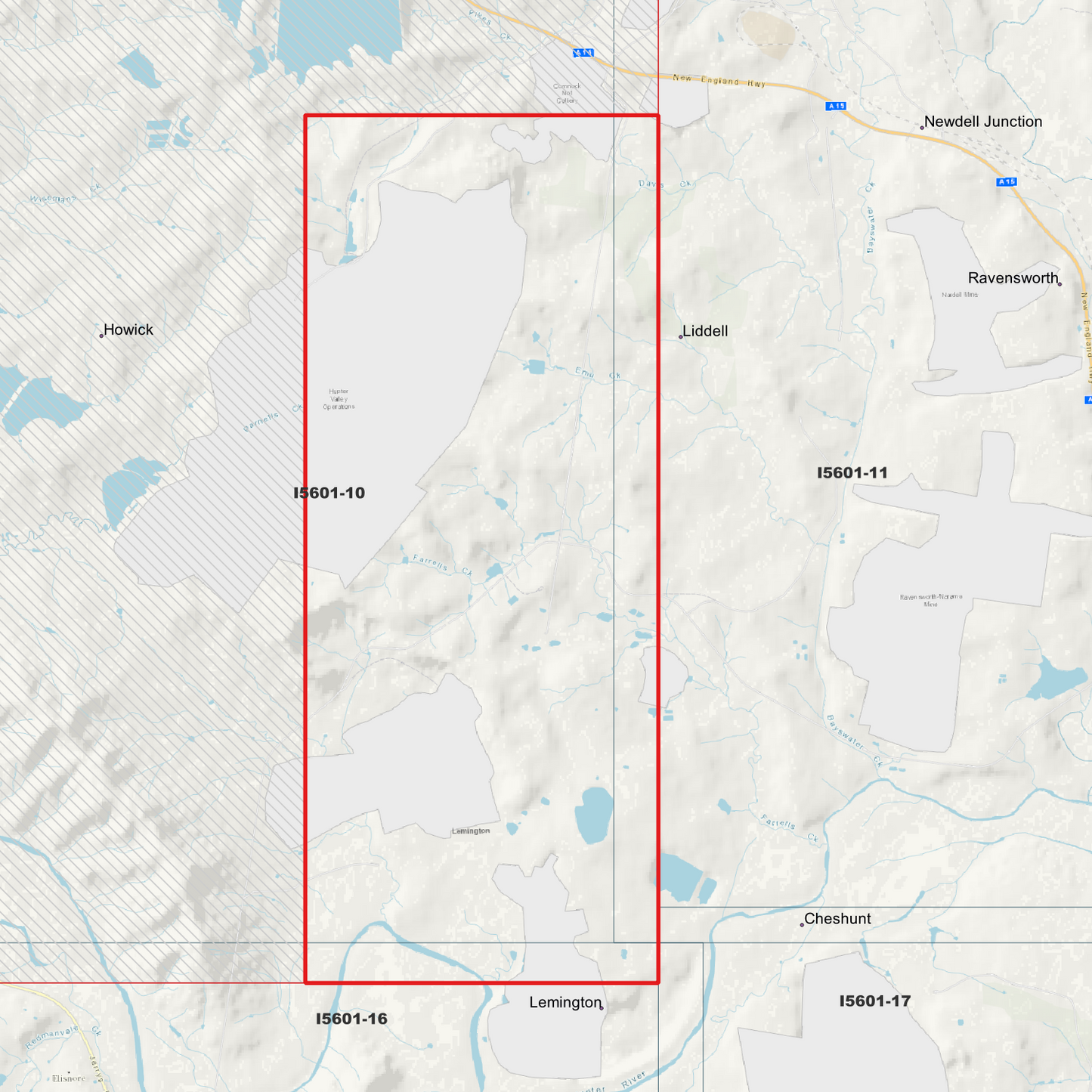 Muswellbrook 1m Digital Elevation Model (I5601-10)
