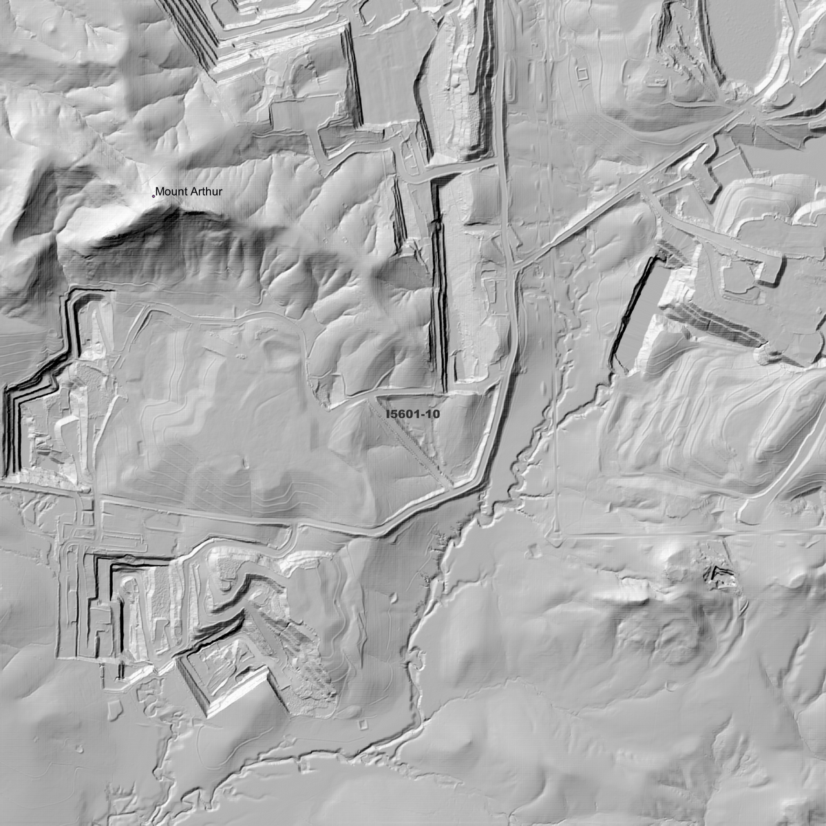 Muswellbrook 1m & 2m Digital Elevation Models (I5601-10)
