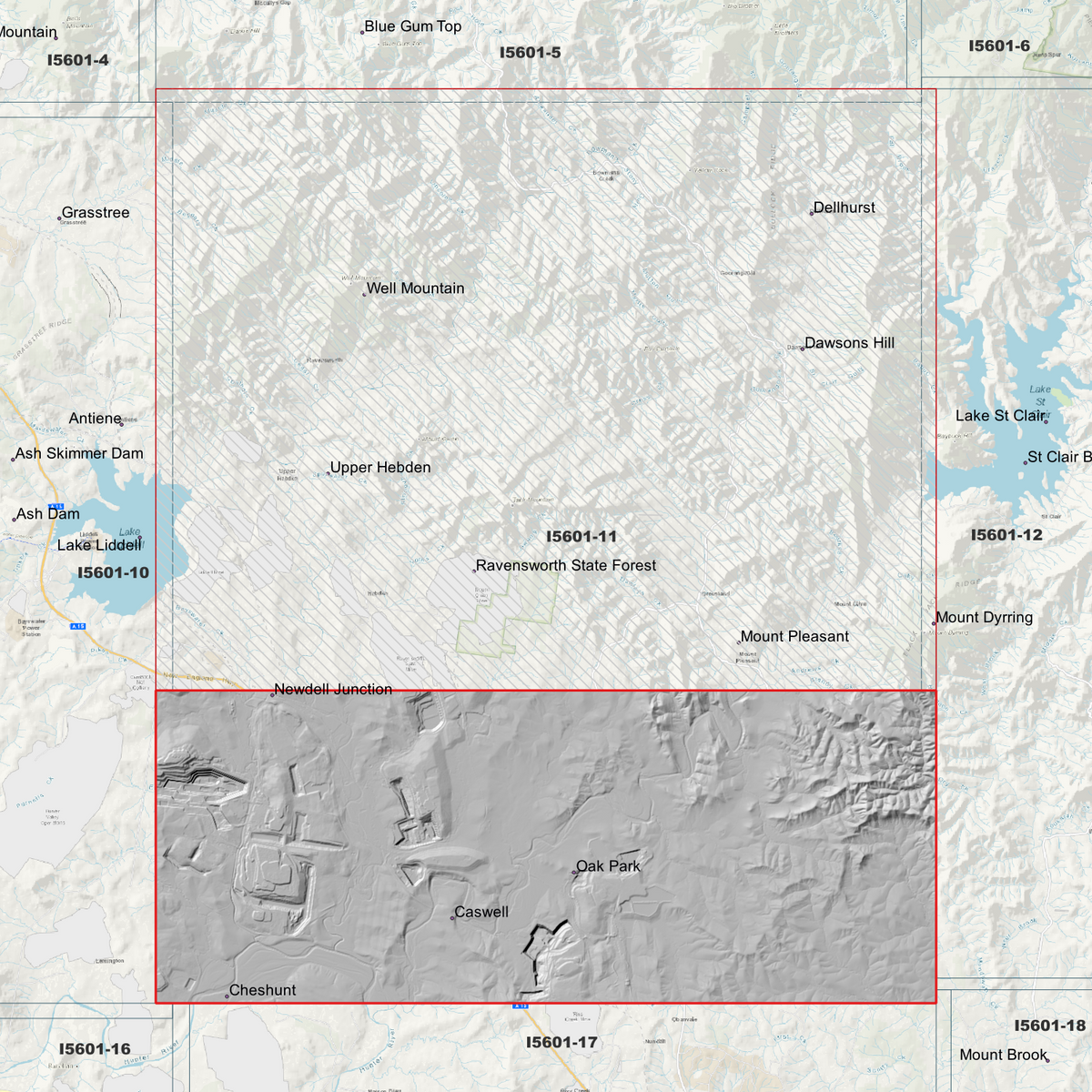 Ravensworth 1m & 2m Digital Elevation Models (I5601-11)