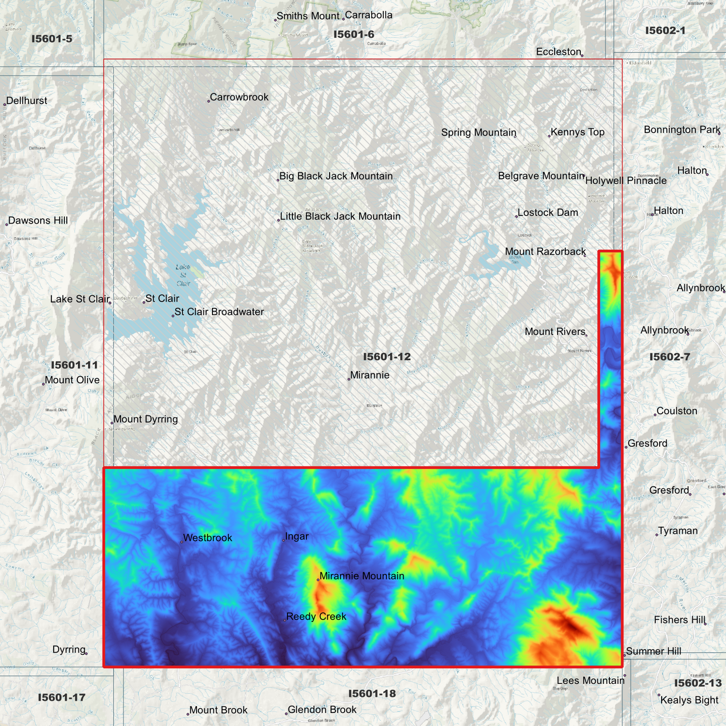 Lostock 1m Digital Elevation Model (I5601-12)