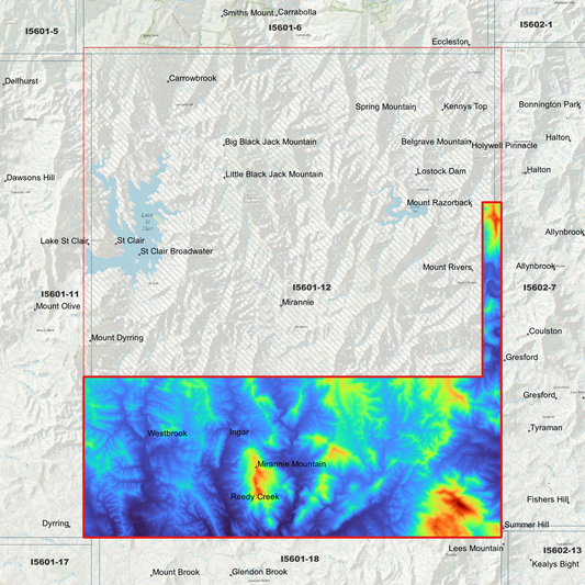 Lostock 1m Digital Elevation Model (I5601-12)