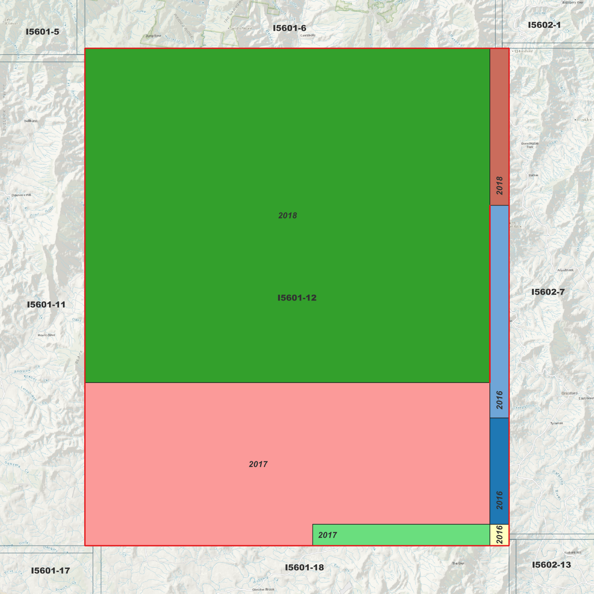Lostock 1m & 2m Digital Elevation Models (I5601-12)