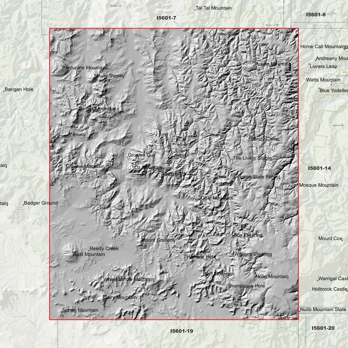 Puzzle 2m Digital Elevation Models (I5601-13)
