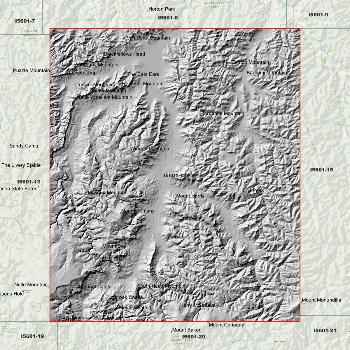 Pomany 2m Digital Elevation Models (I5601-14)