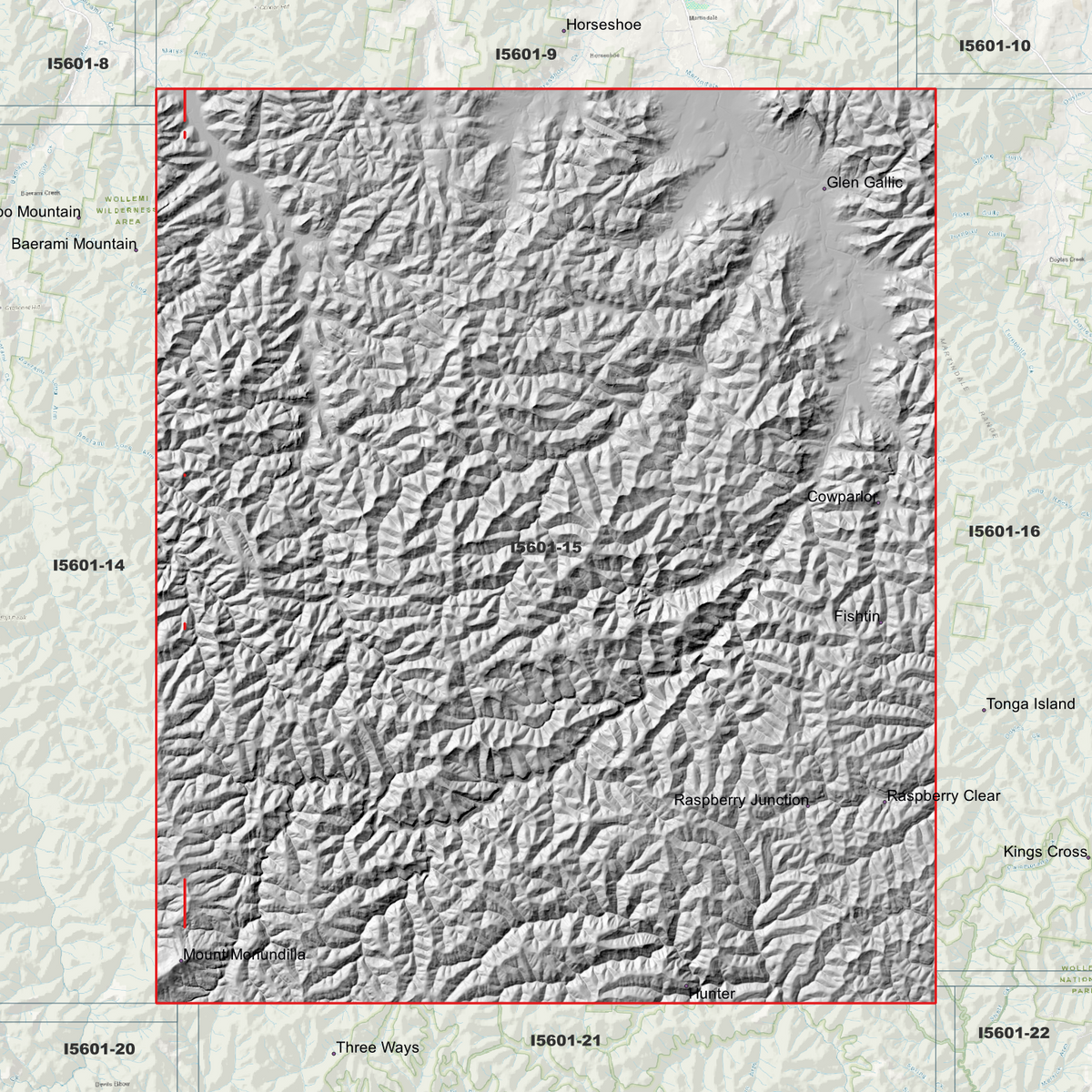 Glen Gallic 2m Digital Elevation Models (I5601-15)