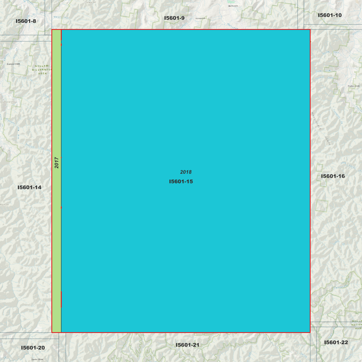 Glen Gallic 2m Digital Elevation Models (I5601-15)