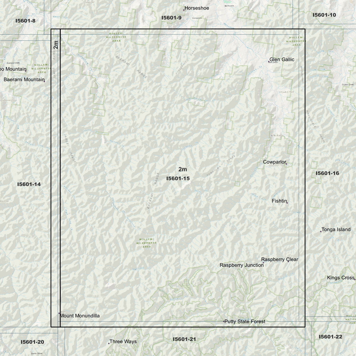 Glen Gallic 2m Digital Elevation Models (I5601-15)