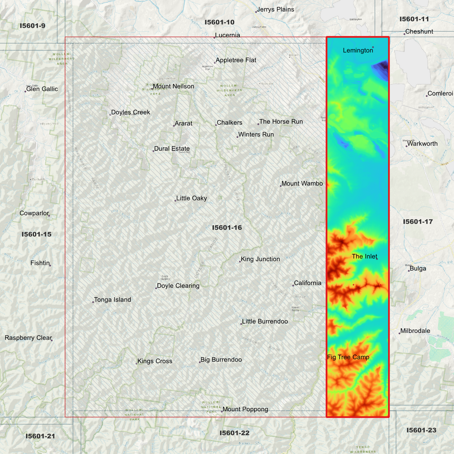 Appletree 1m Digital Elevation Model (I5601-16)