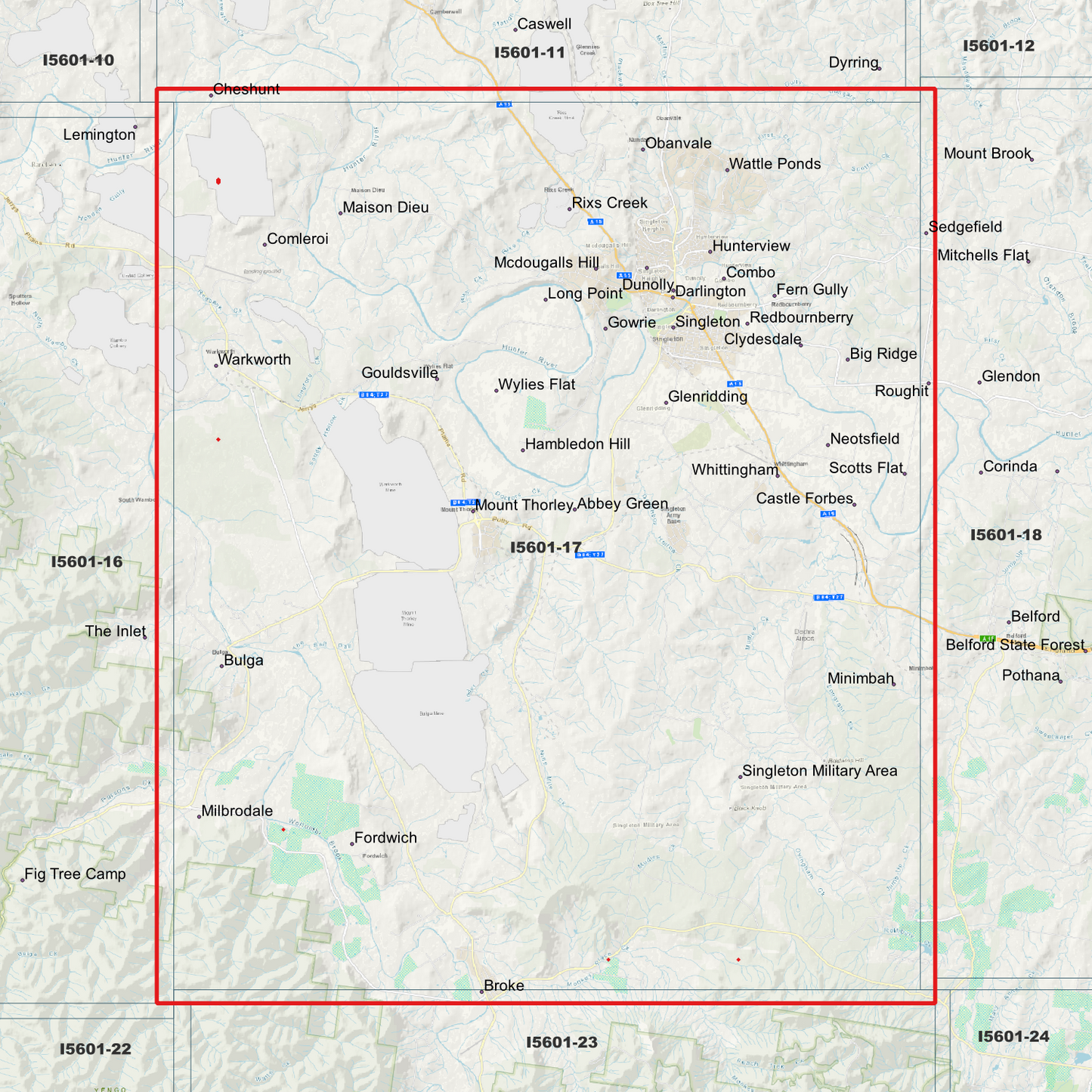 Singleton 1m Digital Elevation Model (I5601-17)