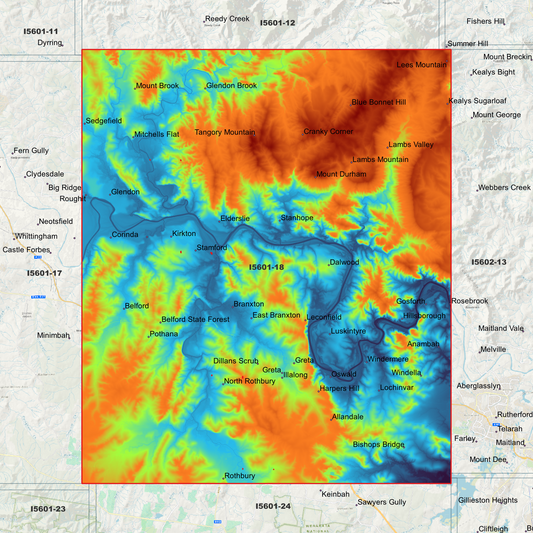 Leconfield 1m Digital Elevation Model (I5601-18)