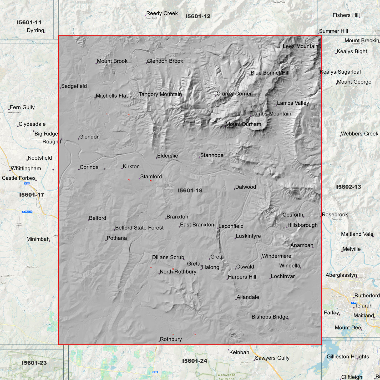 Leconfield 1m Digital Elevation Model (I5601-18)